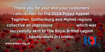 Poppy Appeal thanks